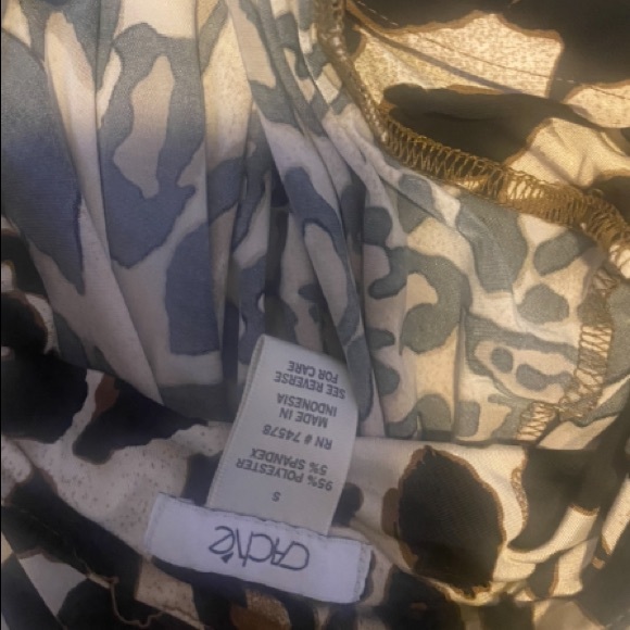 Cache Leopard Print Halter Top | Y2K Clubwear | Small - Picture 9 of 10